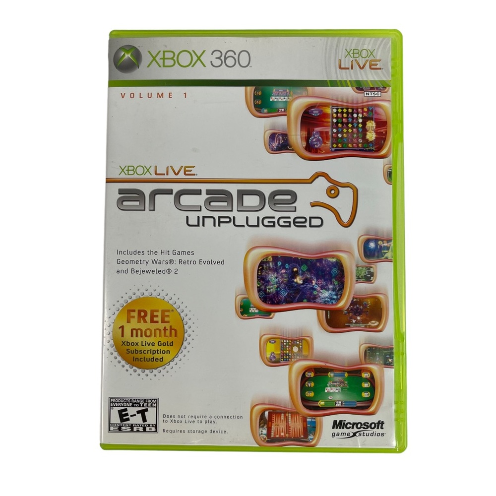 Microsoft Xbox LIVE Arcade Unplugged Volume 1